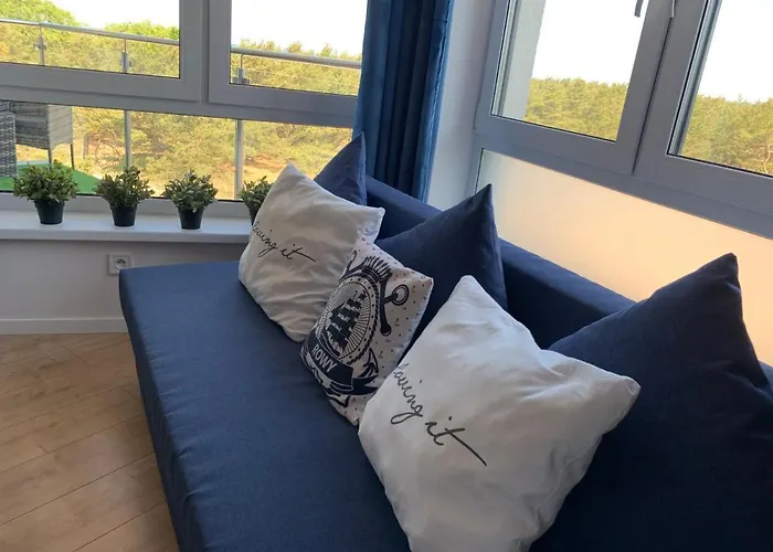 Apartamenty Piaskowe Z Widokiem Na Morze Tarasem Na Dachu