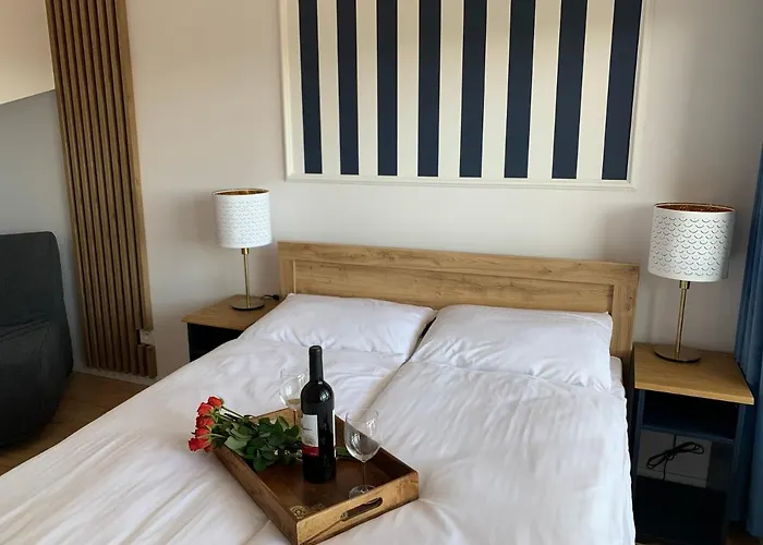 Apartamenty Piaskowe Z Widokiem Na Morze Tarasem Na Dachu