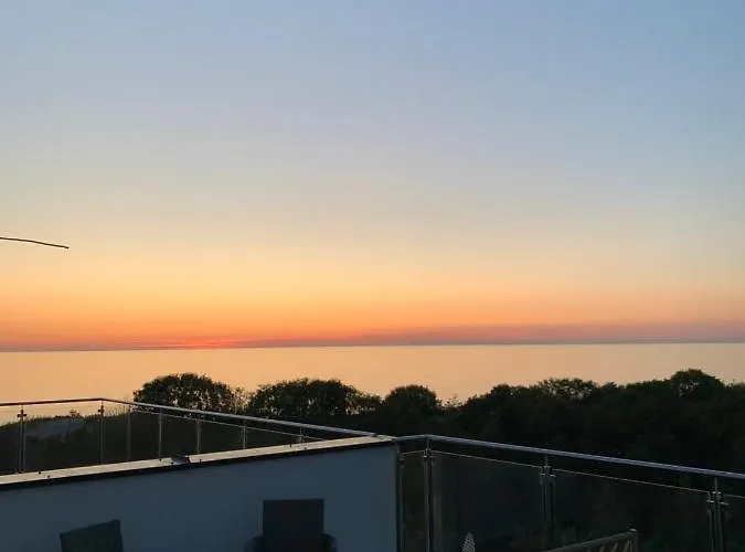 Apartamenty Piaskowe Z Widokiem Na Morze Tarasem Na Dachu