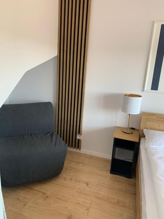 Piaskowe Z Widokiem Na Morze Tarasem Na Dachu Apartment