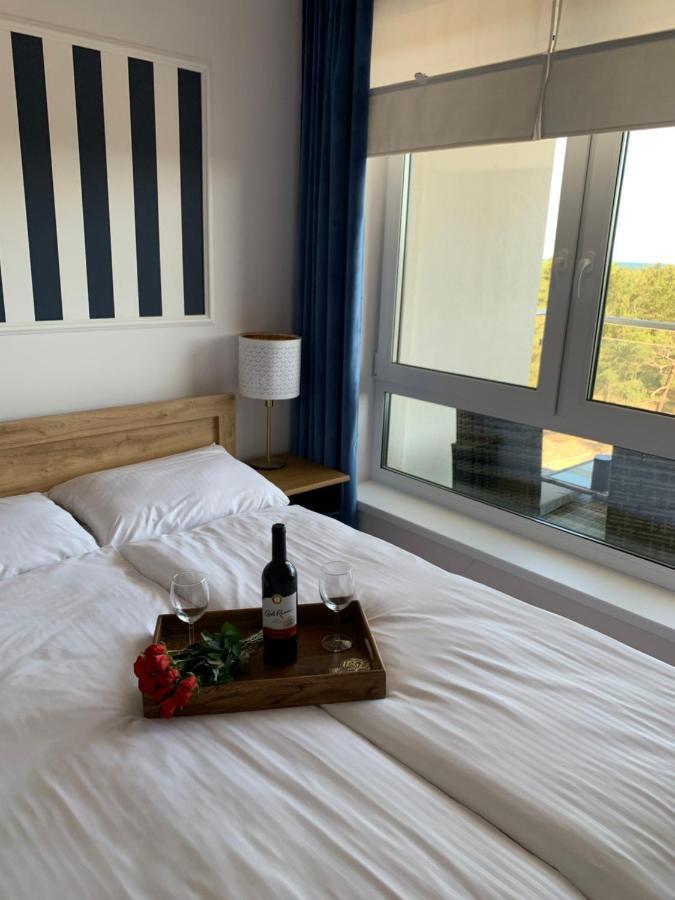 Piaskowe Z Widokiem Na Morze Tarasem Na Dachu Apartment Rowy (Pomerania)